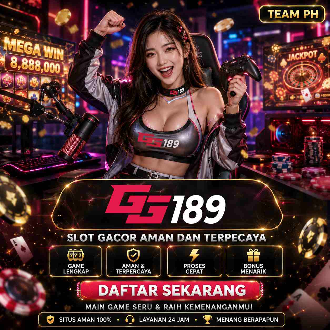 GG189 | Markas Gamer Aktif dengan Event Spektakuler